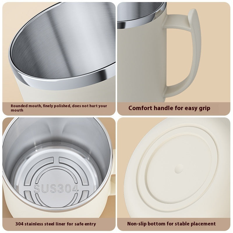Stainless Steel Mug Cup Double Wall Insulation Anti-scalding Coffee Cup