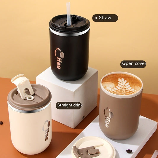 Stainless Steel Coffee Cup Double Insulation Good-looking Car Portable